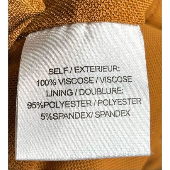 The Westside by Sari Sloanne Crop Top in Gold New With Tags Size XS - Picture 7 of 7